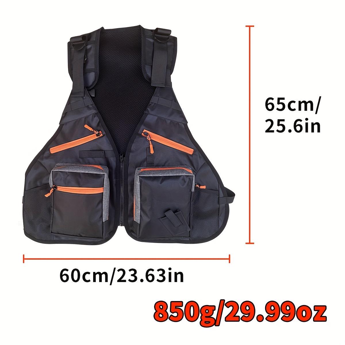 Breathable Multi-Pocket Adventure Fishing Vest