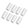 20PCS Round Coupling Nut Kit M6 X 1.0 10 L20mm Stainless Steel Female Thread Connection Nut for Indoor
