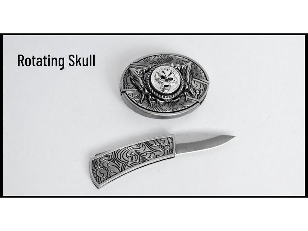 Pánská punková androgynní spona na opasek nůž - Cool hip hopový styl, Sebeobranný doplněk