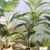 Artificial Fan Palm and Bamboo Floor-Standing Garden Decoration for Photography