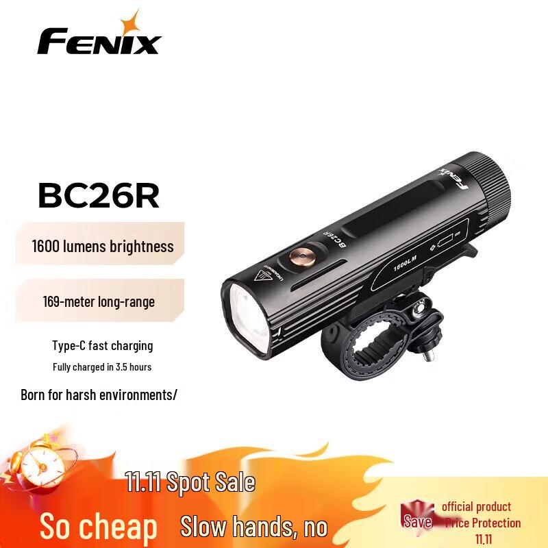 Fenix BC26R Rechargeable Bicycle Headlight