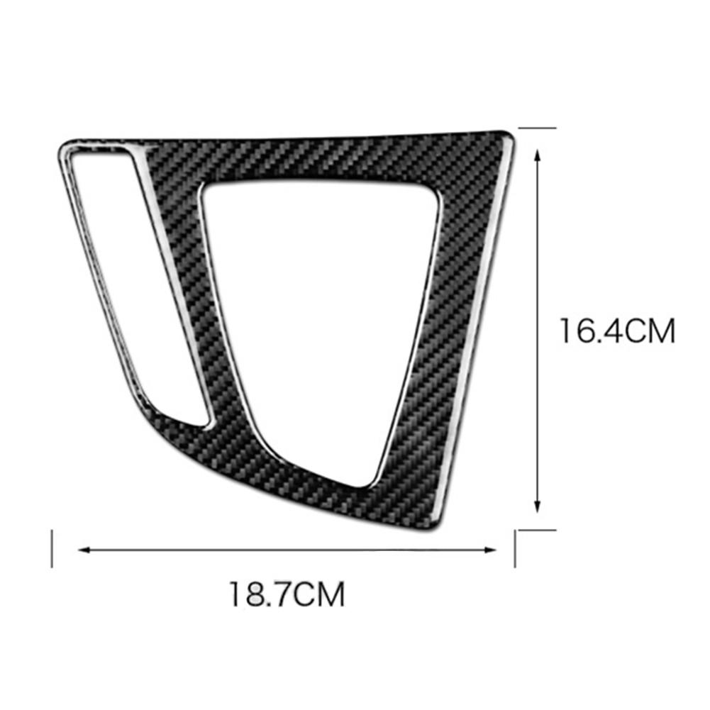 Carbon Fiber Interior Gear Shift Panel Cover Decal Trim For BMW 3 4 F32 F30 F34