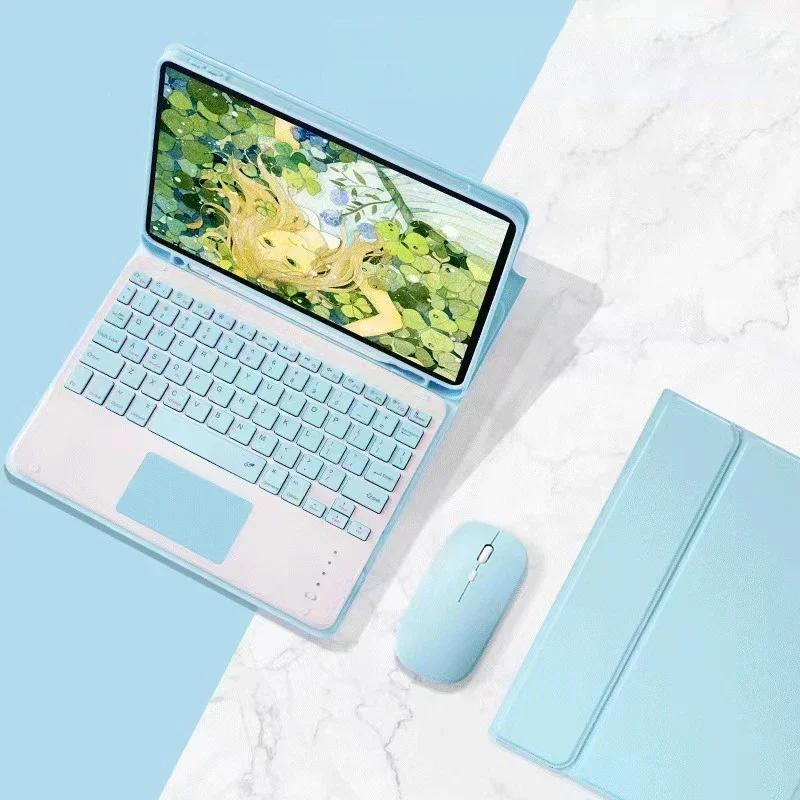 2025 New IPad A16 Case Touch Keyboard & Mouse Capa for Apple IPad 11th Generation 11inch A16 2025 Funda Shockproof Tablet Cover