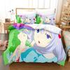 Fashion 3D Print Kawaii Girls OreShura Bedding Set Cartoon Anime Three-piece Set Adult Kid Bedroom Duvet Cover Sets Home Textile