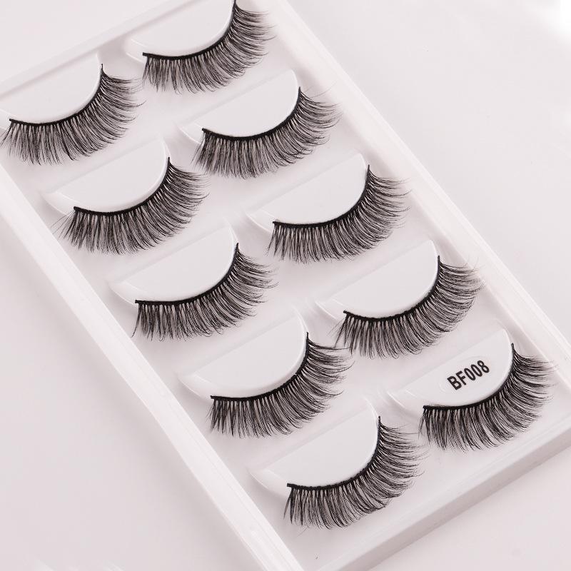 Chemical Fiber Short False Eyelashes Dense Curl Simulation Natural Grafting Eyelashes