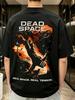 Men's Dead Space Game T-Shirt Oversized Iconic Print Distressed Short Sleeve Tee Suitable for S