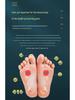 Beijing Tongrentang Sea Salt Ginger & Mugwort Foot Patches - 100 Pack for Sleep & Relaxation