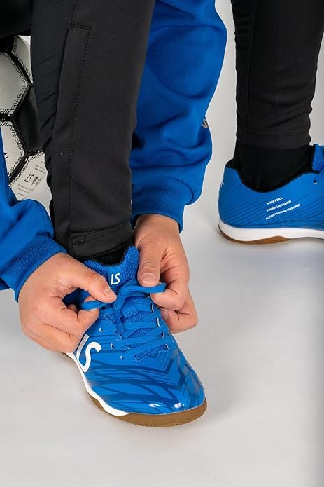 Junior Futsal Shoes f2222500 [Luzón Bra] FUTEBOLISTA2(IN) (Blue, 21.5 cm)
