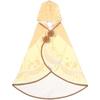 Skater Hooded Bath Poncho Height 108 X Width 92cm Water Absorbent Quick Drying Disney Princess Belle Beauty and the Beast BPO1