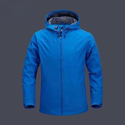 Manteau de veste à capuche coupe-vent et imperméable pour hommes, mode extérieure d'automne