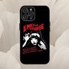 E-Emilys The Strange-es Phone Case For iPhone 16,se4,15,14,13,12,11,Pro,X,XS,Max,XR,Plus,Mini Soft Black Cover