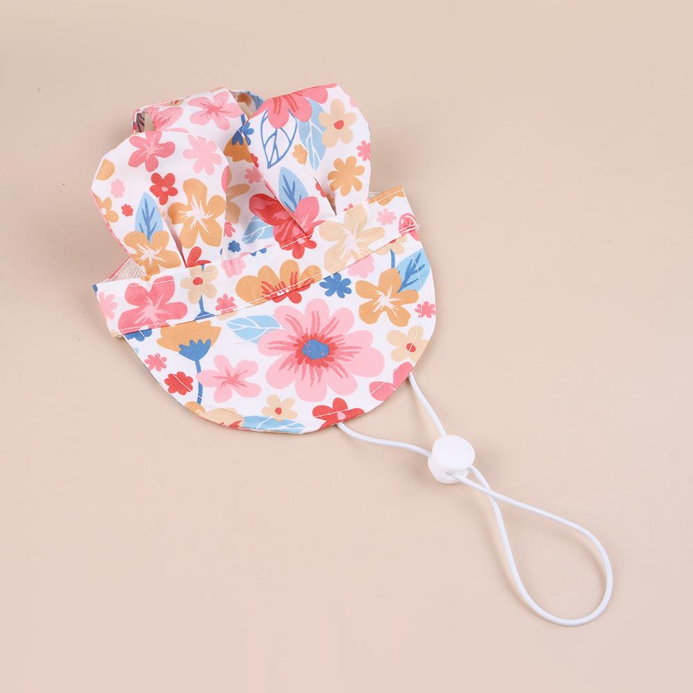 Fashionable Dog Baseball Cap Adjustable Pet Sun Hat Summer Breathable Teddy Beret Visor for Small Medium Dogs Costume Dog Hat