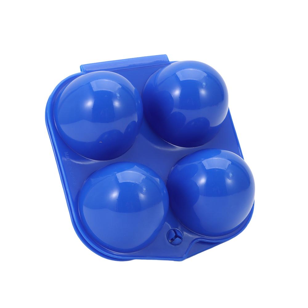 2/4 Grids Camping Holder Foldable Organizer Case Egg Tray Egg Storage Box Portable