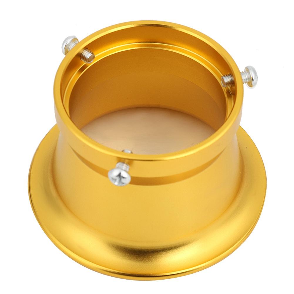 50mm Motorcycle Air Filter Interface Cup Wind Horn Cups for 24262830mm Carburetor Gold