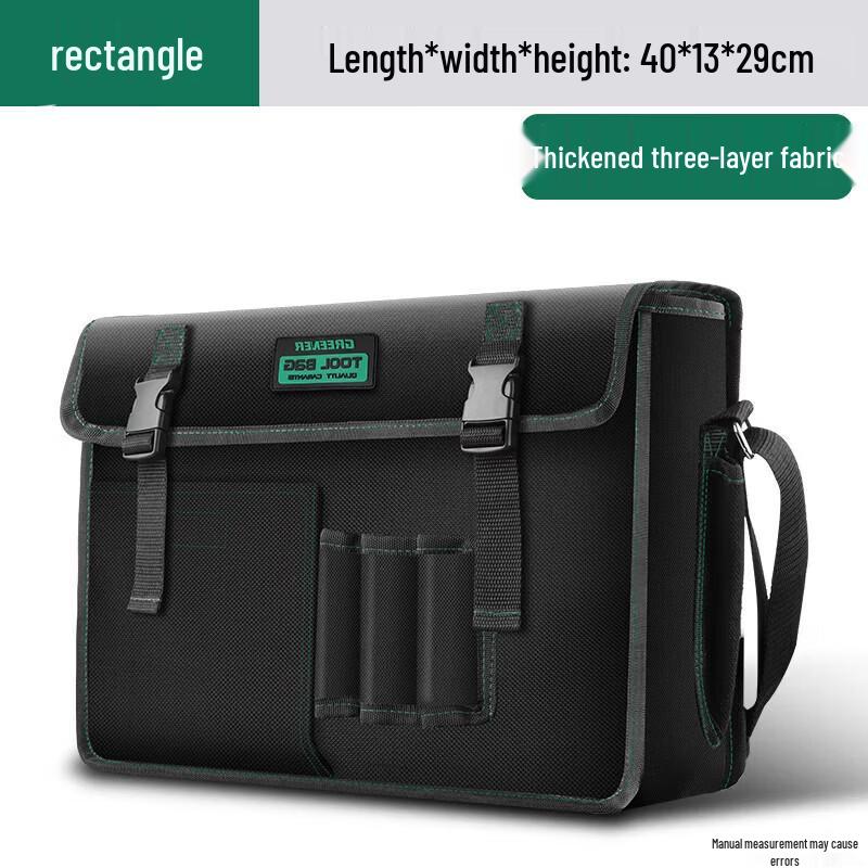 HANDUNYOU Extra Large Heavy Duty Electrician Tool Bag