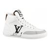 Louis Vuitton Charlie Ankle Sneakers 'White Grey Black' Women's 1A9RYS