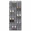 Breathable Over The Door Shoe Organizer Mesh Pockets Hanging Shoe Rack  Door Behind