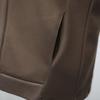 Shiz Madam Modern Double Zipper Cream Vest J31594