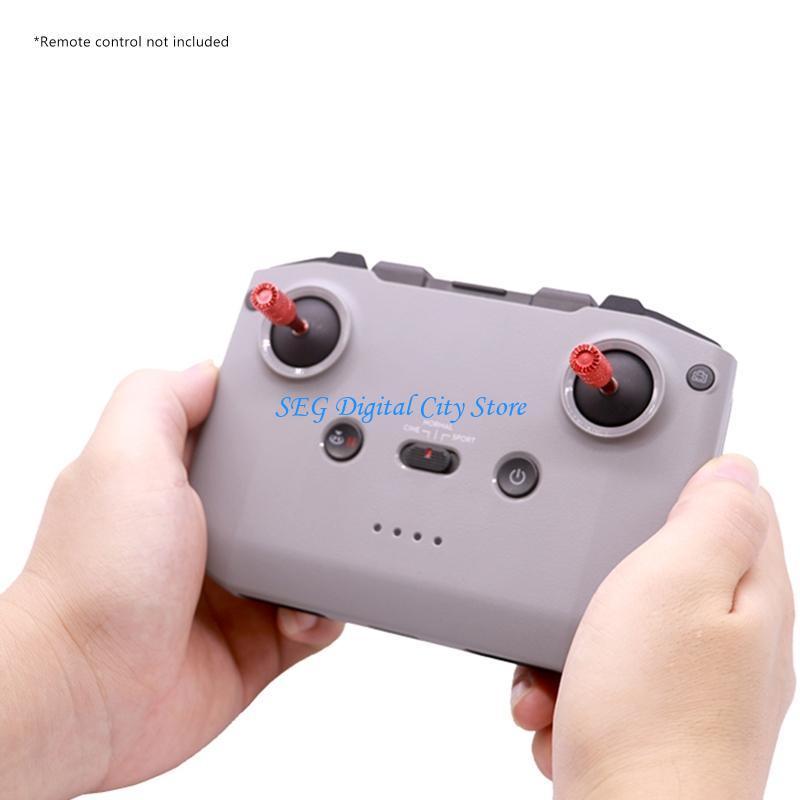 U75B 2x For Mini 3 Mini 2/for Mavic 3/for Mavic Air 2/2S Remote Controller Extended Joystick Aluminum Thumb