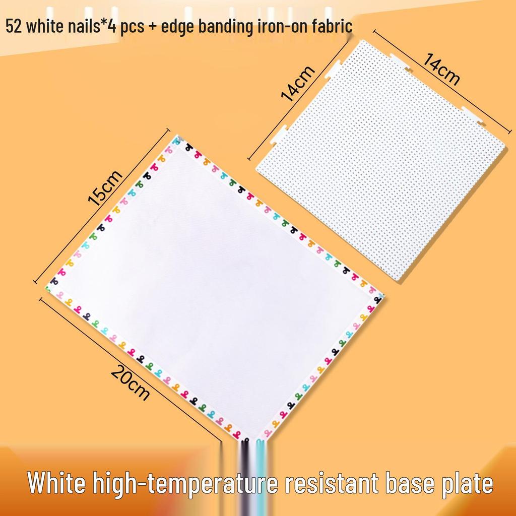 2.6mm Perler Bead Board, High-Temperature Resistant, 52x52 Peg Anti-Scald DIY Craft Tool