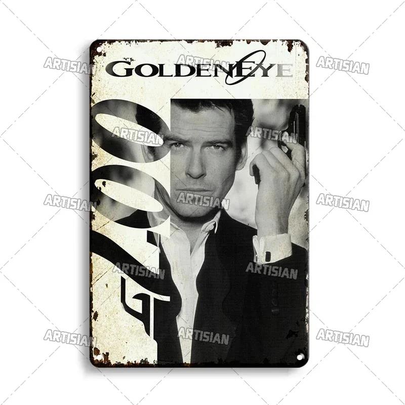 Movie Decorative Plate Rusty Metal Tin Sign Bar Home Club Industrial Decor Vintage Metal Plaque Film Poster Board Wall Signs