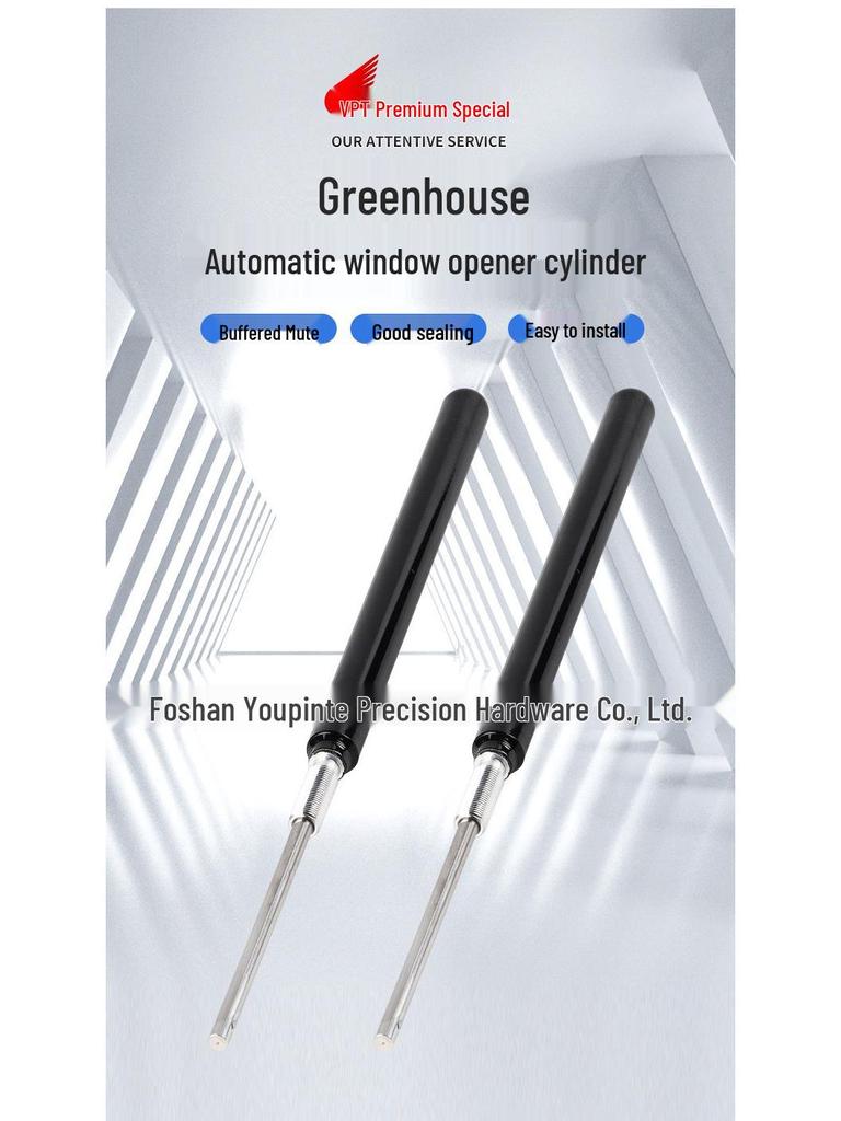 Stainless Steel Automatic Greenhouse Window Opener Cylinder