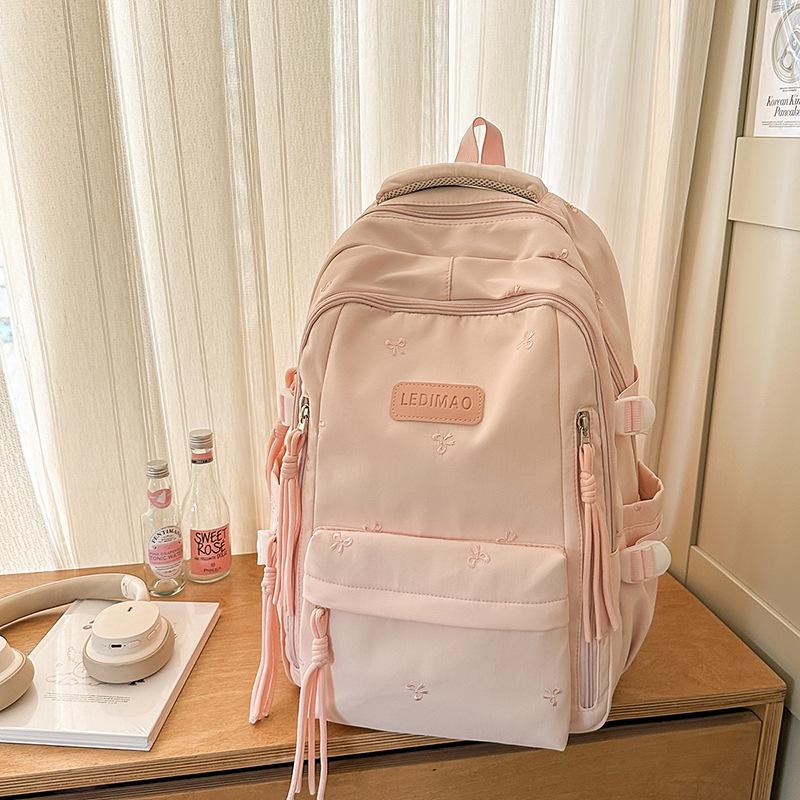 Charming Japanese Style Backpack for Junior High Girls