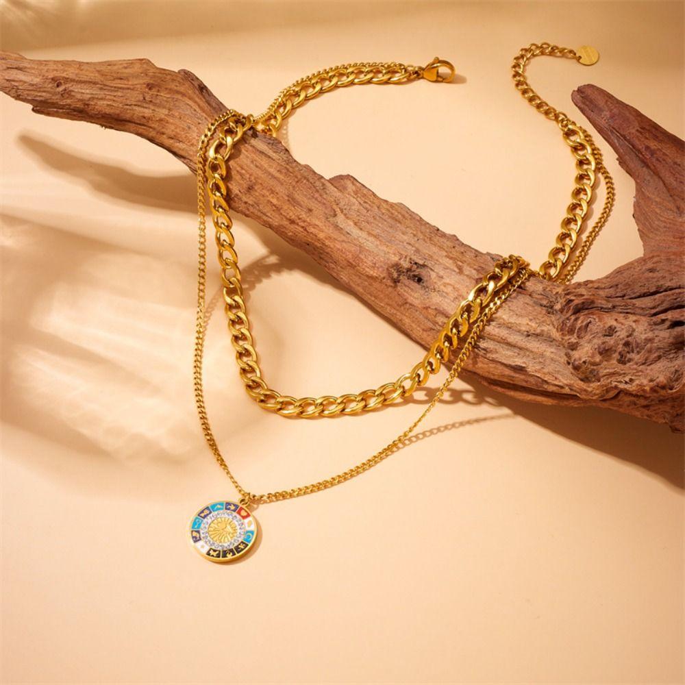 Delicate Eyes of Demon Necklace Vintage Women Pendant Necklace Devil's Eye Necklace  Girls