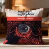 Hot N-NNineteen Eighty-Four Cushion Cover Soft Washable Pillow Case Multi-Scene for Couch Bed Travel Office Use