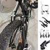 Aluminiumlegierung Mountainbike V-Bremse Vorne Hinten Fahrrad Rennrad Bremsvorrichtung Professionelles Radfahren Sicherheitszubehör Für Outdoor-Fahrt Fahrradwartung