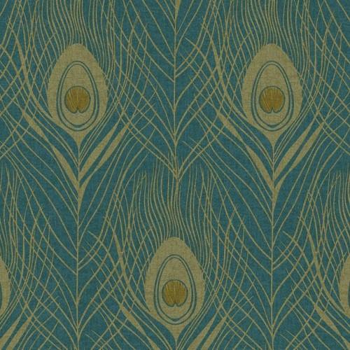 AS Creation Absolutely Chic Peacock Feather Wallpaper