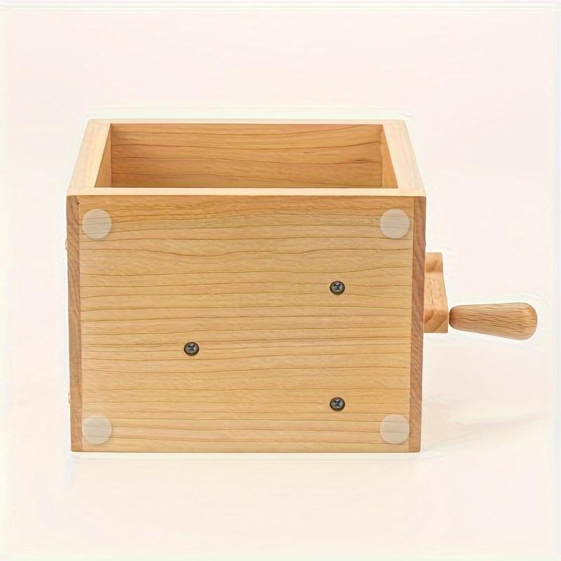 Mediterranean Style Wooden Music Box - Nautical Theme, Sailing Ship with Waves Design, Handcrafted Mechanical Music Box with Rotating Feature