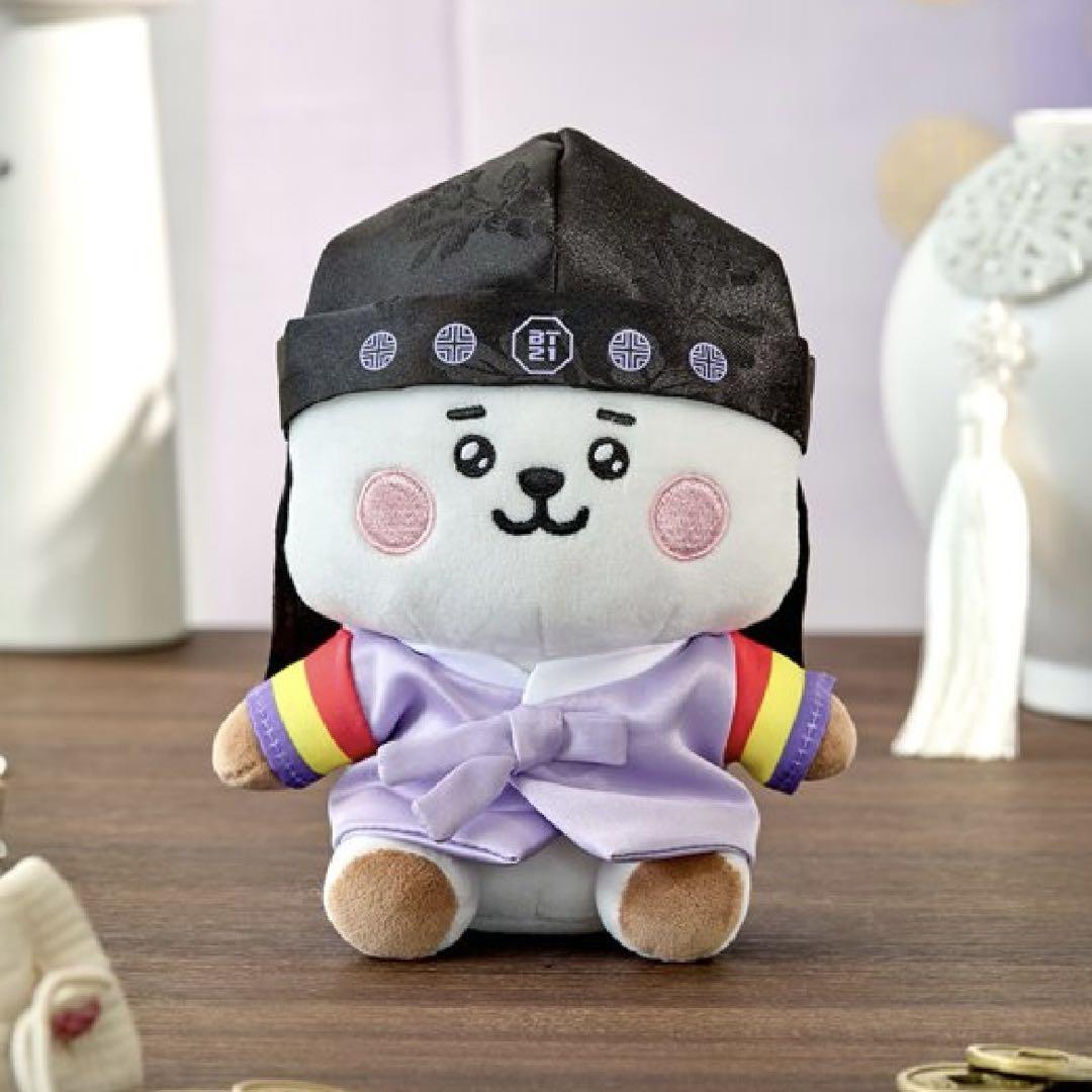 

[USED] BT21 Sitting Plush Toy PREMIUM K-EDITION RJ