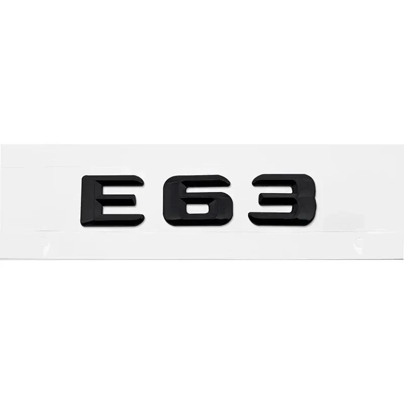 Car Tail Letter Number Emblem Sticker Rear Trunk Badge Decal for Mercedes Benz E Class E53 E55 E63 E200 E220 E230 E240 E250 E260