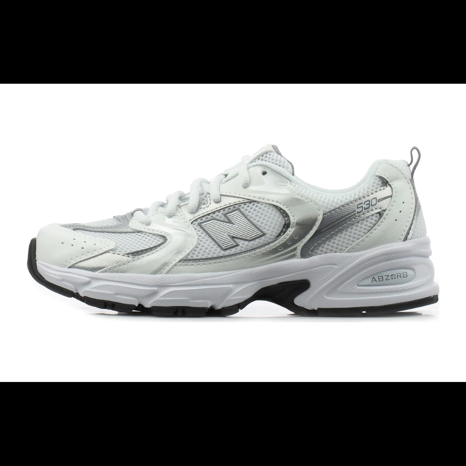 New Balance 530 White Silver GS