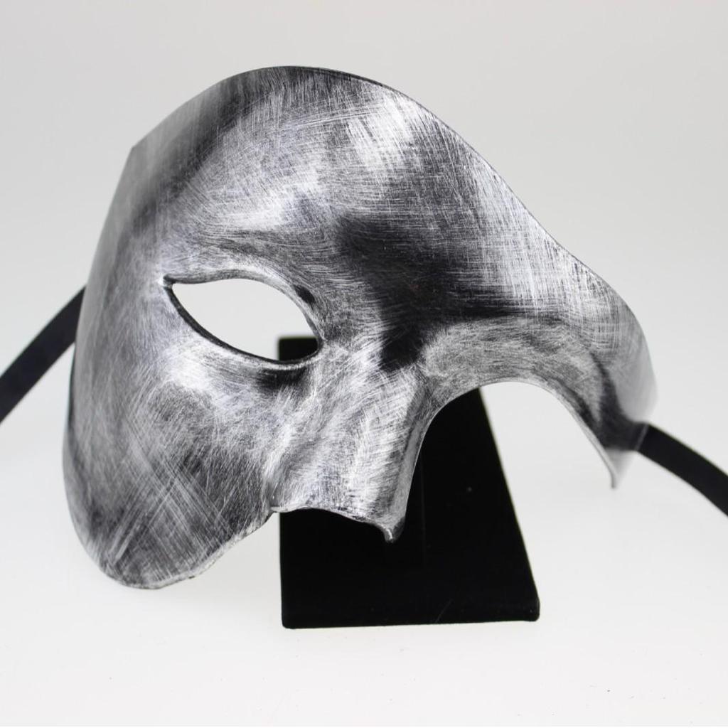 Halloween Masquerade Phantom of the Opera Half Face Mask for Men and Women