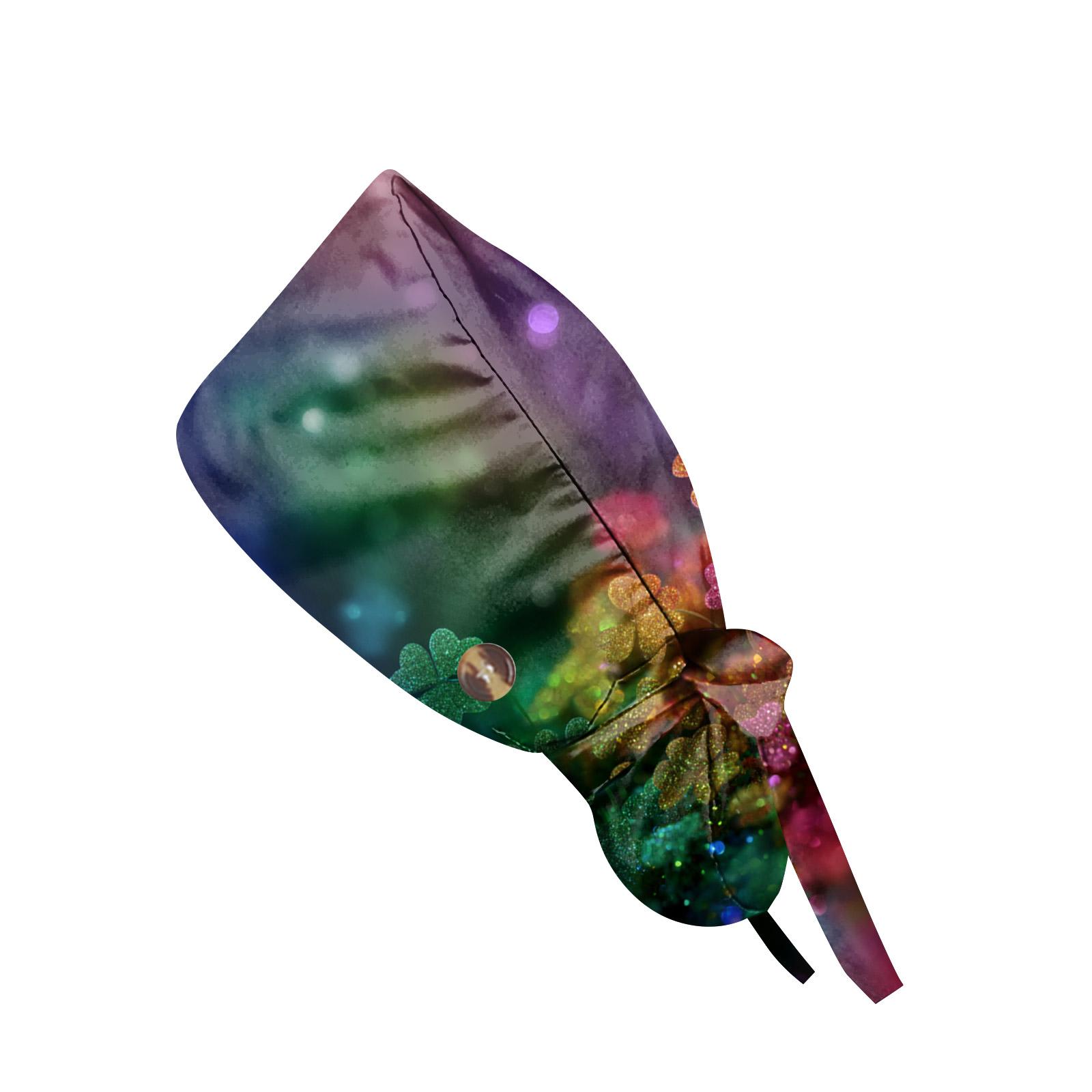 

Модная рабочая кепка с принтом, повседневная женская кепка с хвостиком, кепка с повязкой, кепка Baotou one size