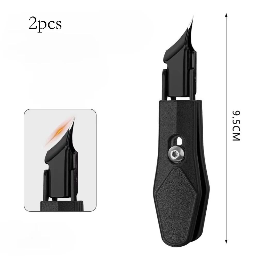 11° Slant Edge Nail Clipper Wide Opening Stainless Steel Ingrown Toenail Tool Eagle Beak Oblique Toe Trimmer