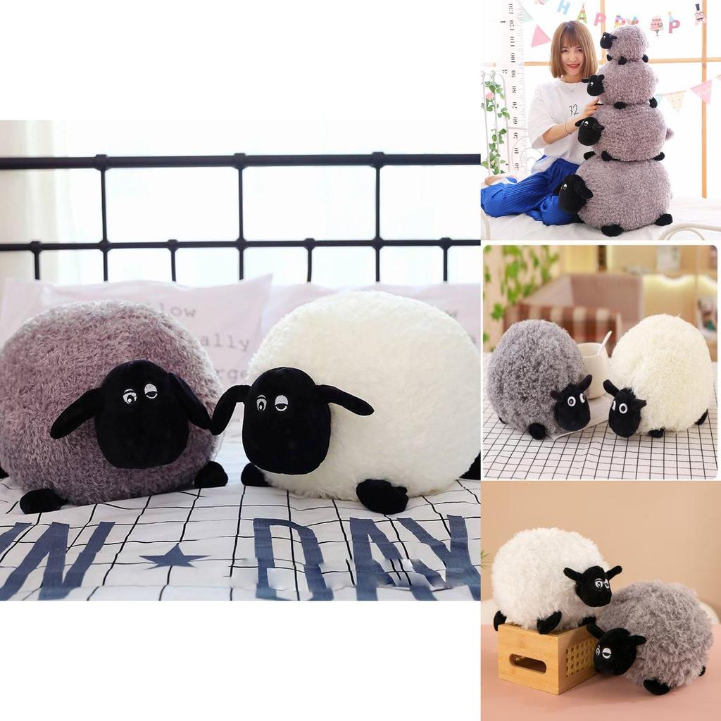 Чарівна м'яка іграшка Шон Баранчик, подушка для пари, м'яка набивна лялька, подарунок