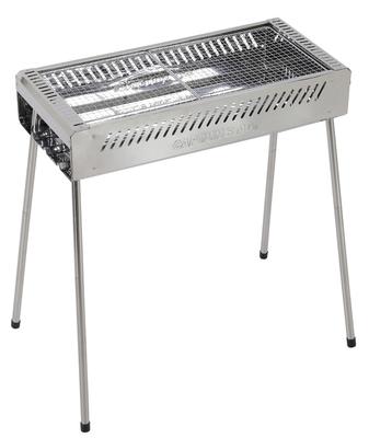 (STAG KAPITÁNY) Barbecue tűzhely Barbecue Grill Grill Rozsdamentes acél Grill 600 [5-6 fő részére] 2 magas, alacsony magassági szint Egyszerű összeszerelés