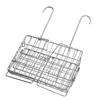 ABBP-Multifunctional Organizer Stainless Steel Storage Basket Portable Bathroom Hanging Shampoo/Toilet Roll Basket