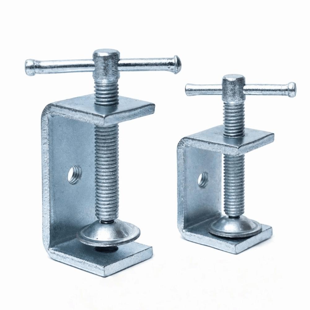 Adjustable C-clamp Zinc Plating Fixed Holder Clip Professional Square Clamp Hardware Fasteners