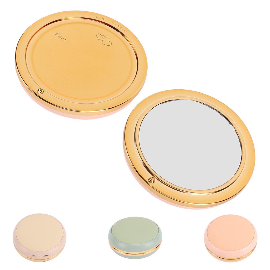 USB Hand Warmer 2 Temperatures Fast Dual Sided Heating Multifunctional Power Bank Pocket Heater with