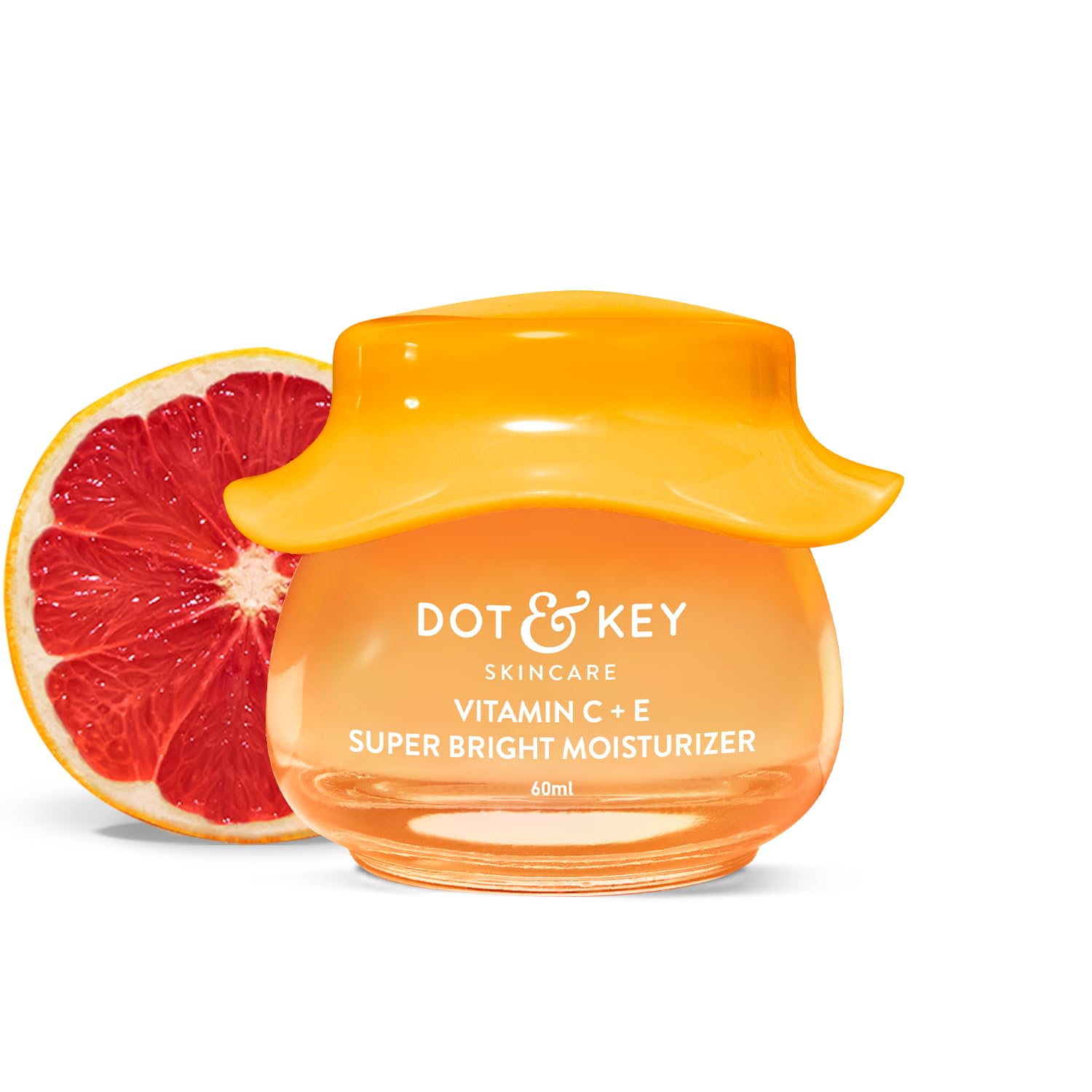 Dot & Key Vitamin C + E Sorbet Super Bright Moisturizer For Face | Vitamin C Face Moisturizer|Reduces Skin Dullness|Oil Free & Lightweight | For Al