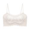 Summer liquid foundation lace tube top underwear women's short versatile outer wear anti-light chest wrap inner base small sling