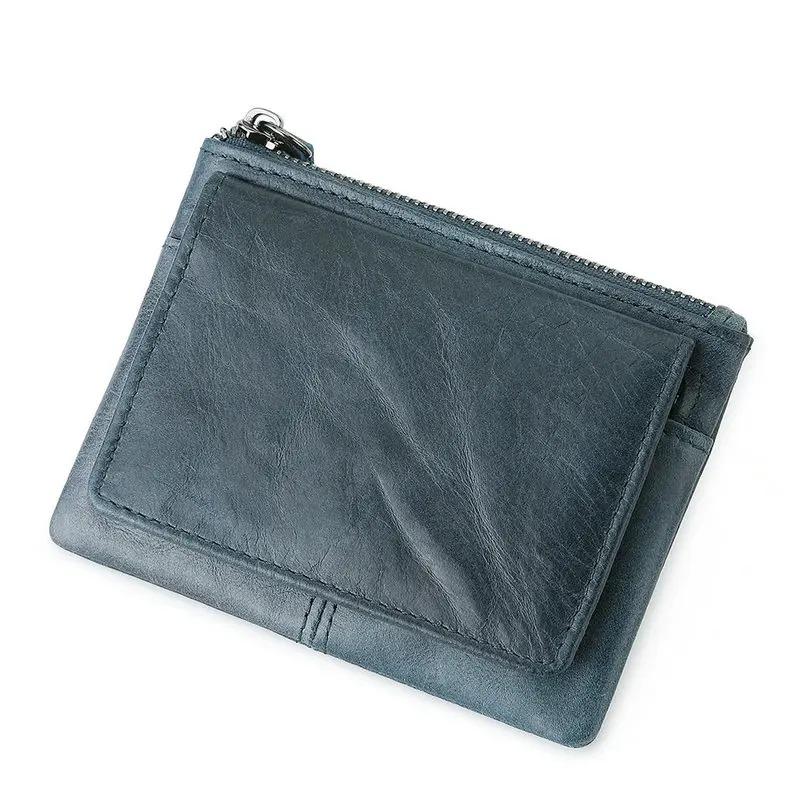 Hakiki Deri Bozuk Para Cüzdanı Retro Bozuk Para Kesesi Mini Cüzdan Erkek ve Kadın Bozuk Para Cüzdanları Yaratıcı Bozuk Para Cüzdanı
