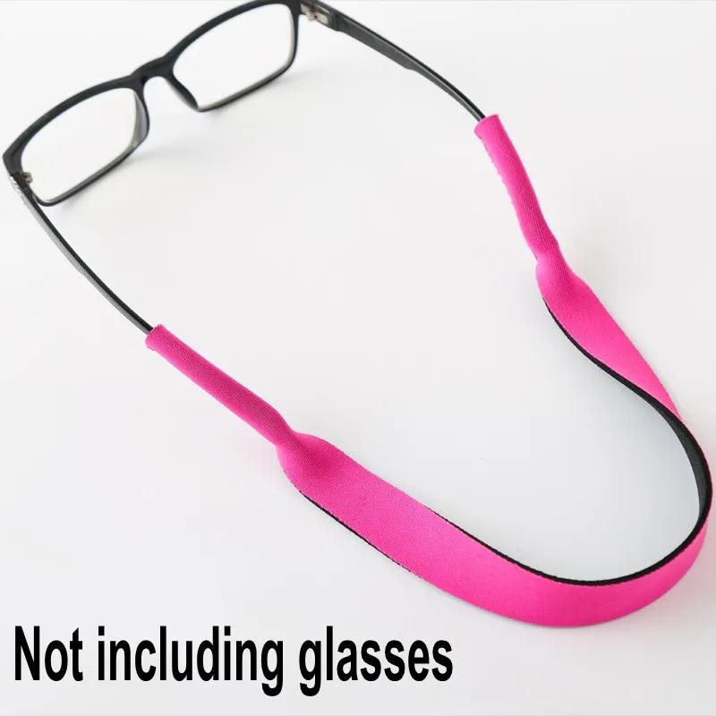 Soild Floating Glasses Sunglasses Stretchy Band Strap Belt Cord Holder Neoprene Sunglasses Eyeglass Band Floater Cord 42*2cm