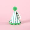 Conjunto de Bufanda y Sombrero de Cumpleaños para Mascotas Bufanda a Cuadros y Sombrero con Volantes Accesorios Temáticos para Fotografía para Gatos y Perros Adorable Set de Babero y Bufanda