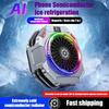 TH28 Semiconductor Phone Cooler 15V/2A High Powerful Cooling Radiator Multi Gears Adjustable Temperature Control with RGB Lights 6
