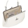 Vivienne Westwood Granny Frame Polished Metal Hardware Tote Bag Women handbags Off-White 4B010007WS0021OFFWHITE